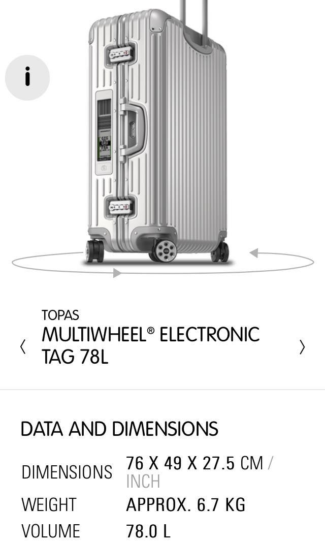 rimowa 78l