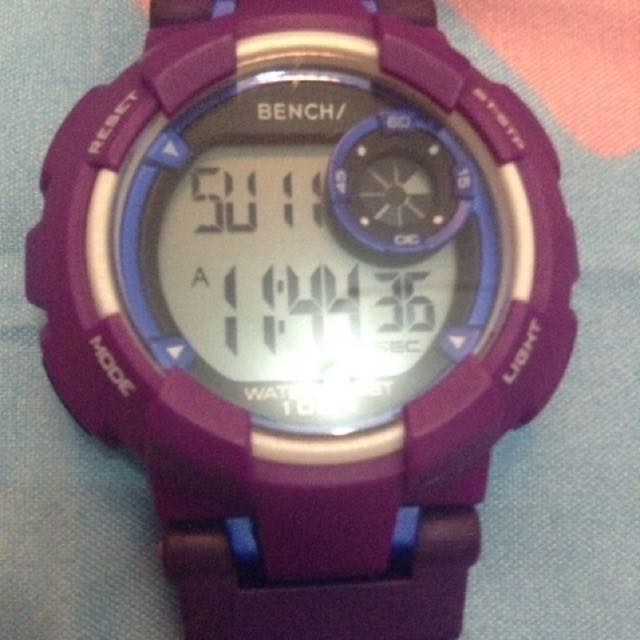Rush Price 600 Bench Purple Watch 100 Meters On Carousell