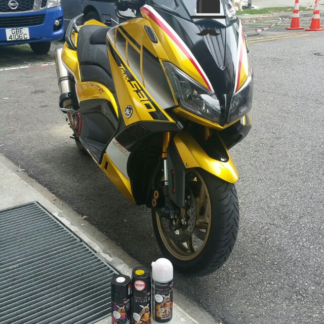 Samurai Spray Paint Motorcycles Motorcycle Accessories On Carousell
