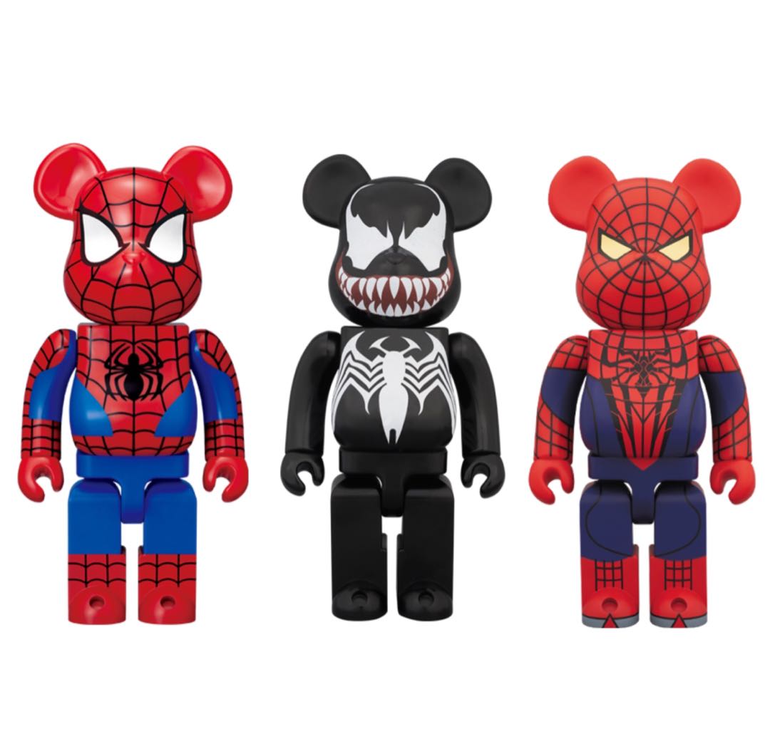 spider man bearbrick