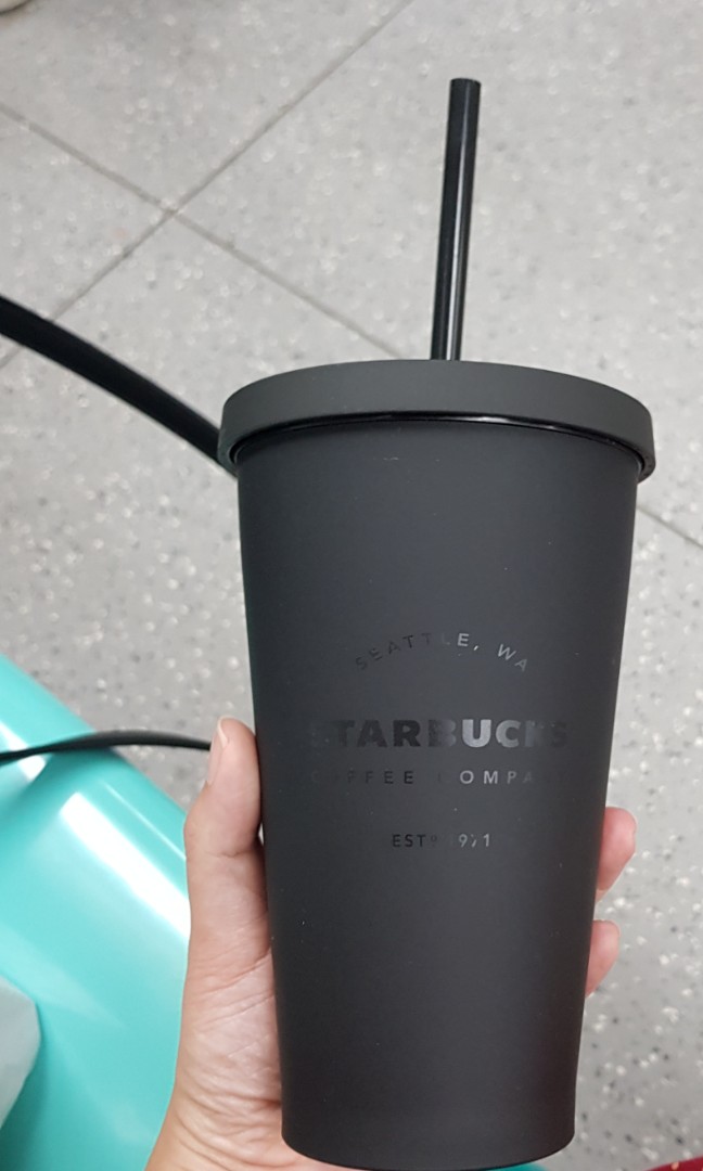 Starbucks black straw clearance