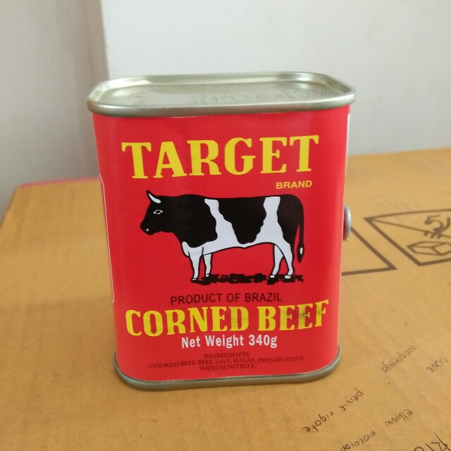 Target Corned beef imported, Food & Drinks, Local Eats on Carousell