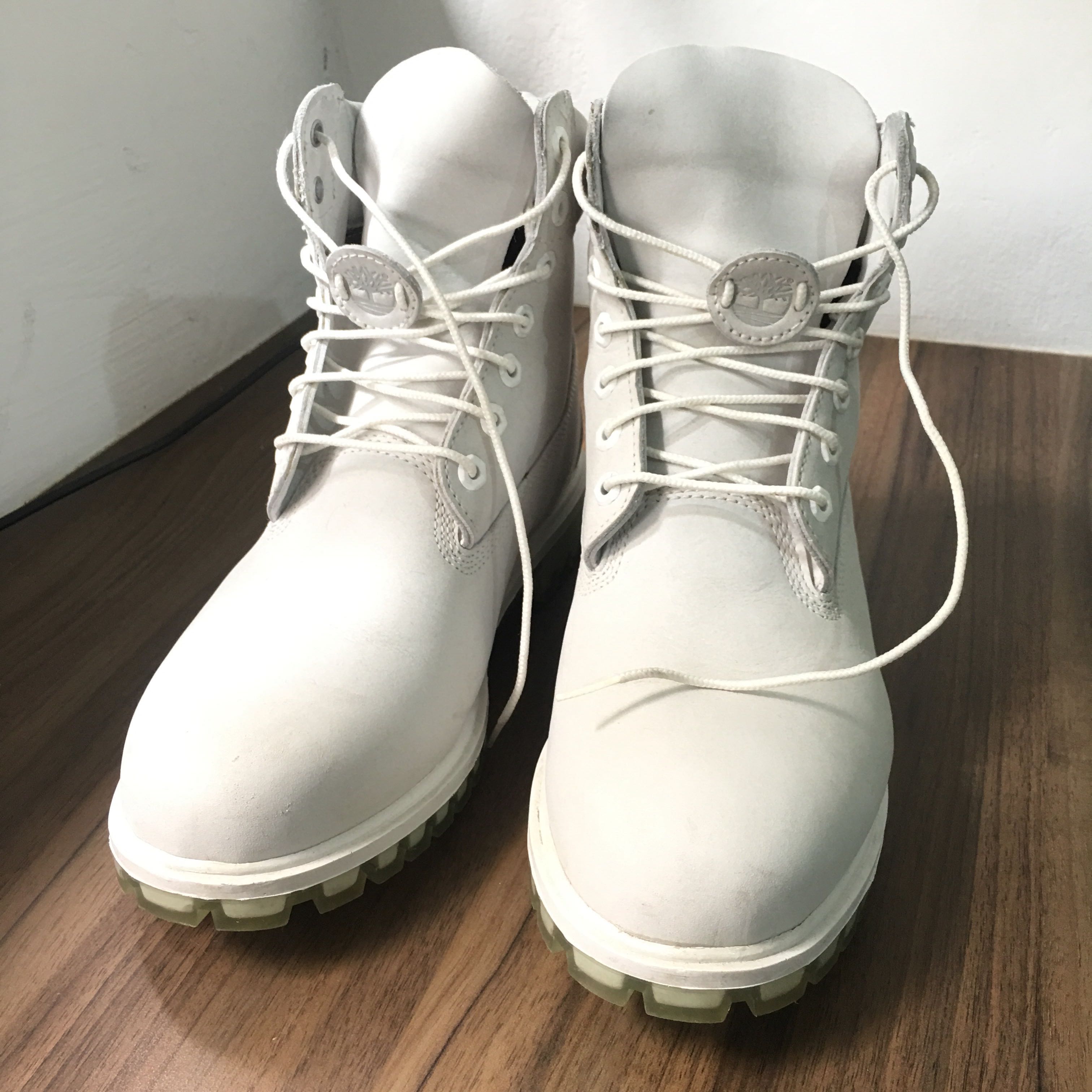 timberland boots light grey