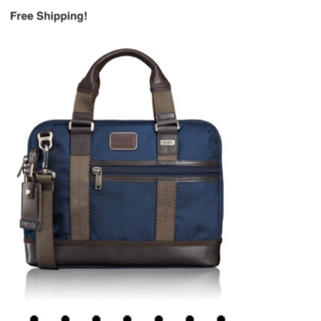 tumi alpha bravo earle compact brief