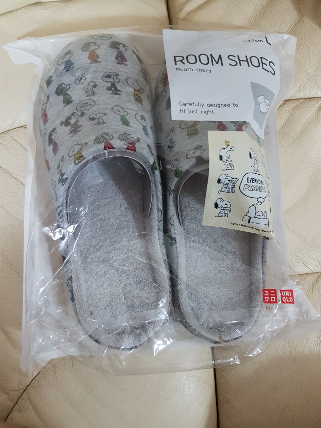 Uniqlo Snoopy Peanuts Bedroom Shoes Slippers Men S