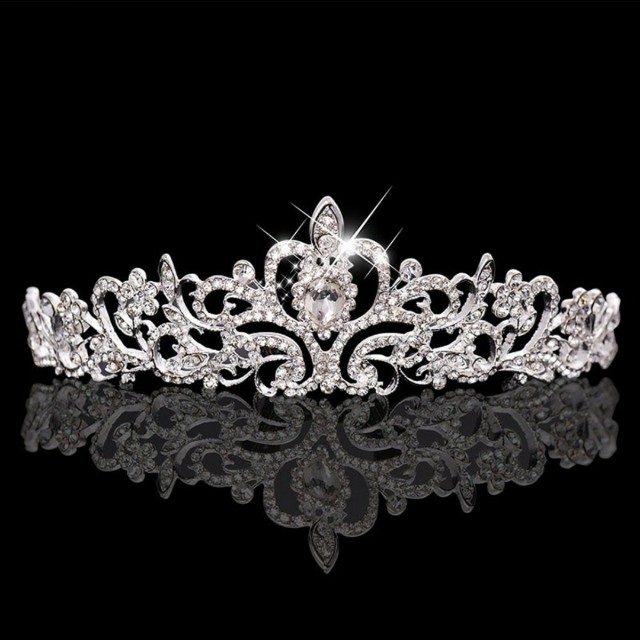 Wedding Bridal Princess Crown Crystal Headband Mahkota Pesta Pernikahan Fesyen Wanita Perhiasan Di Carousell
