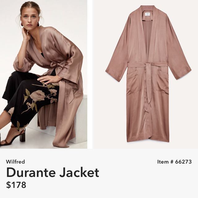 Wilfred new arrivals durante jacket