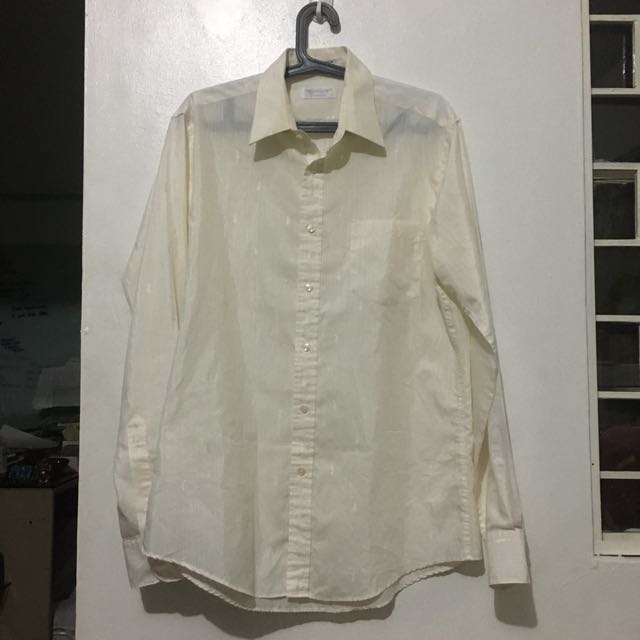 YSL Formal Polo (Category: Formal Shirts) located in Manila. Submitted by whateverkbye (Listing ID 158957844, Image 1). Description: Used once only for debut..