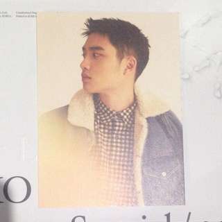 EXO D.O Official Postcard from For Life Album
