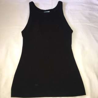 Black Alpha Tank Top