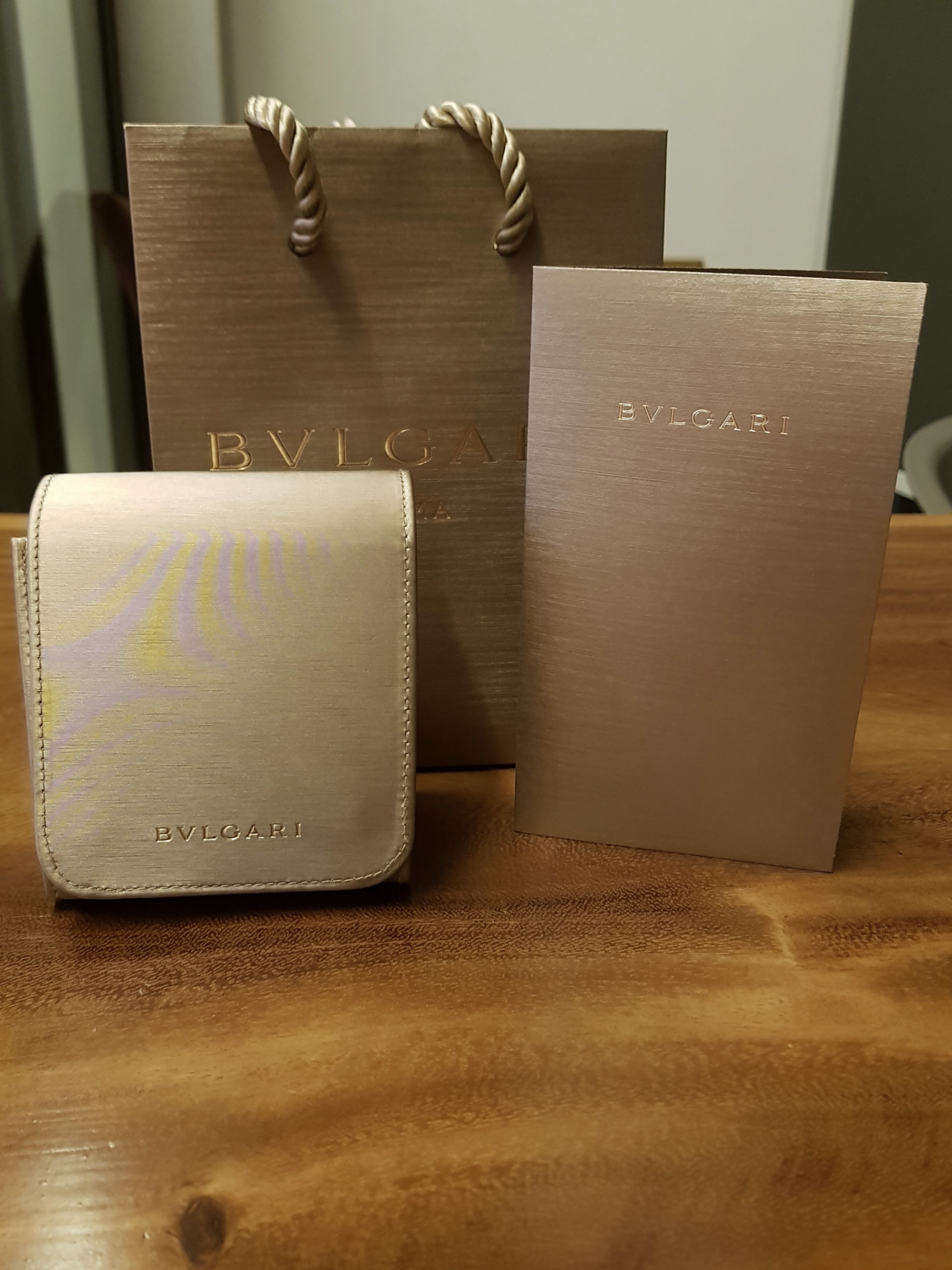 Bvlgari discount gift bag