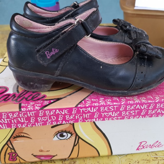 barbie black shoes