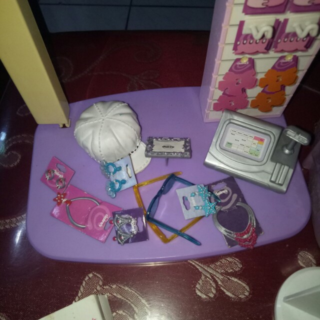 Barbie Claire s shop display set Babies Kids Baby Nursery Kids Furniture Other Kids Furniture on Carousell