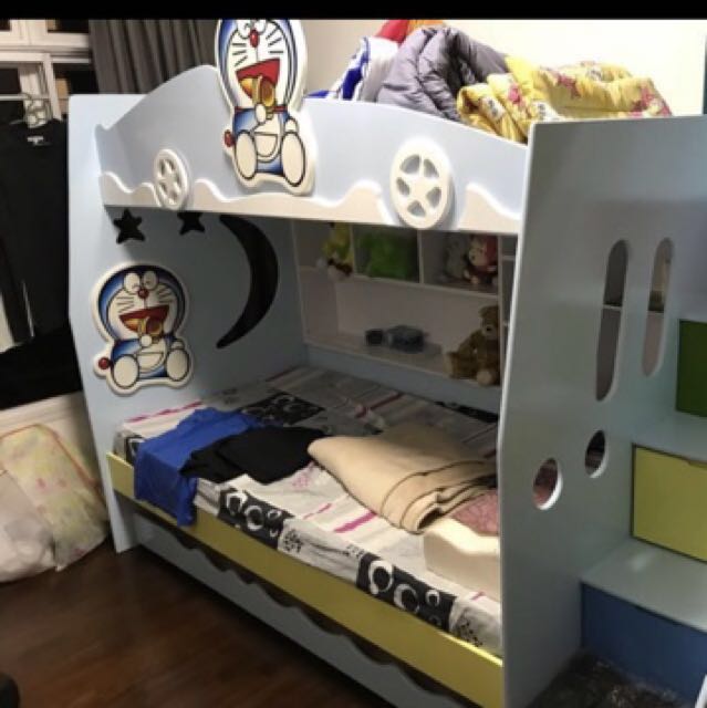 Bunk Bed For 3 Person Furniture Beds Mattresses On Carou Photo