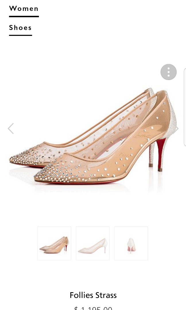 Christian louboutin sales strass follies
