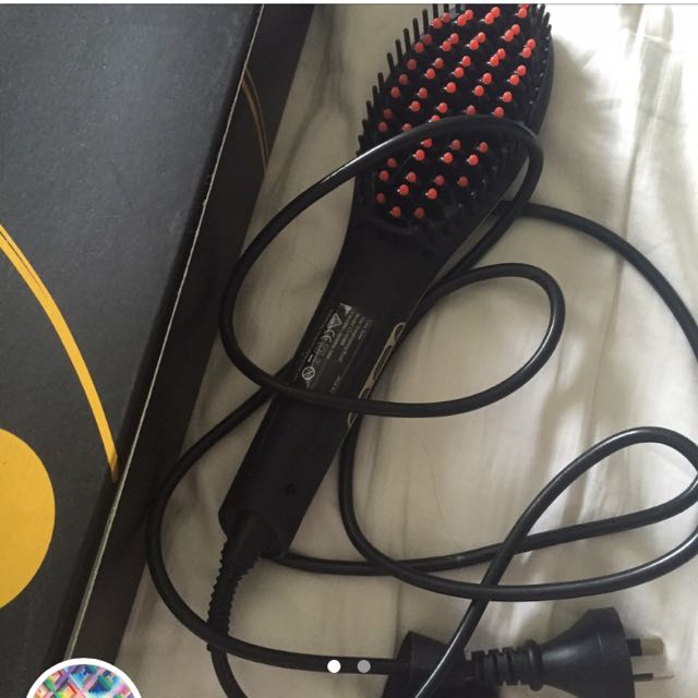 Citra and co hair straightener brush