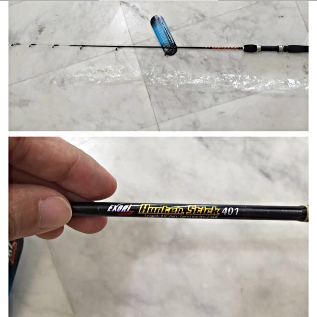 Exori fishing Rod Fishing Pole Rods. hunter Stick 401. Brand New In