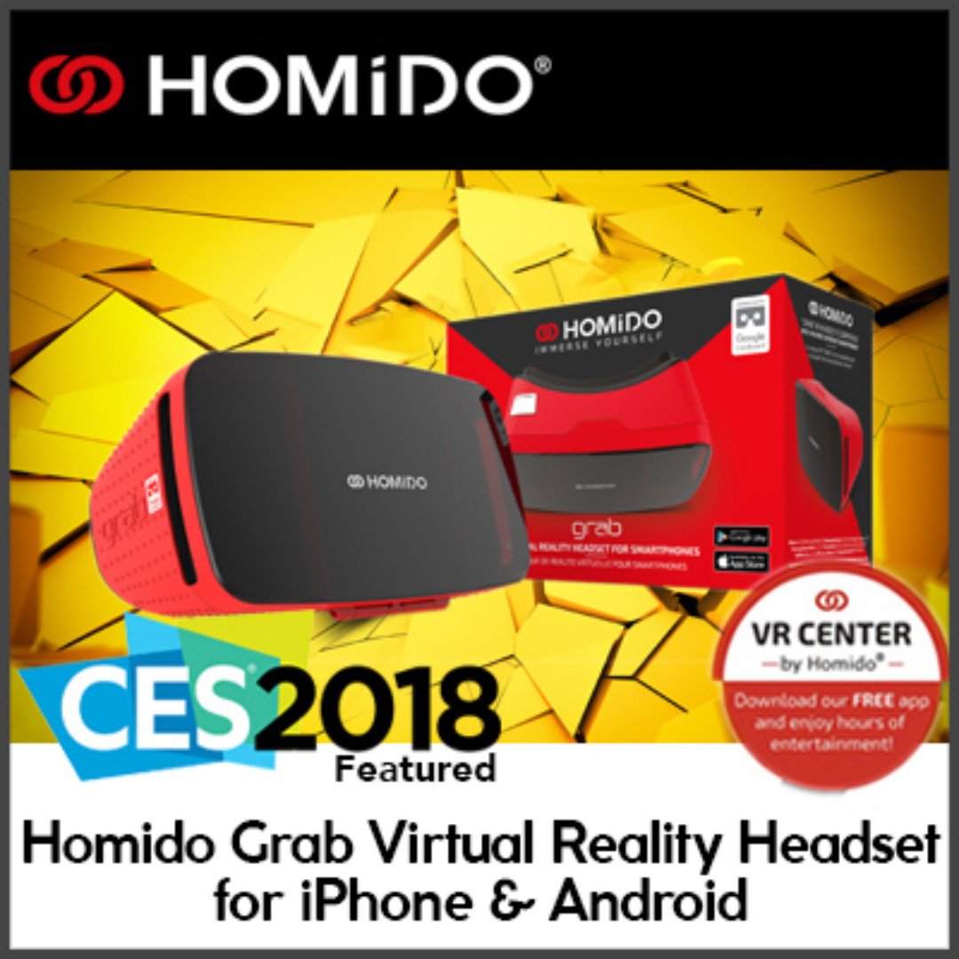 homido vr headset for iphone and android