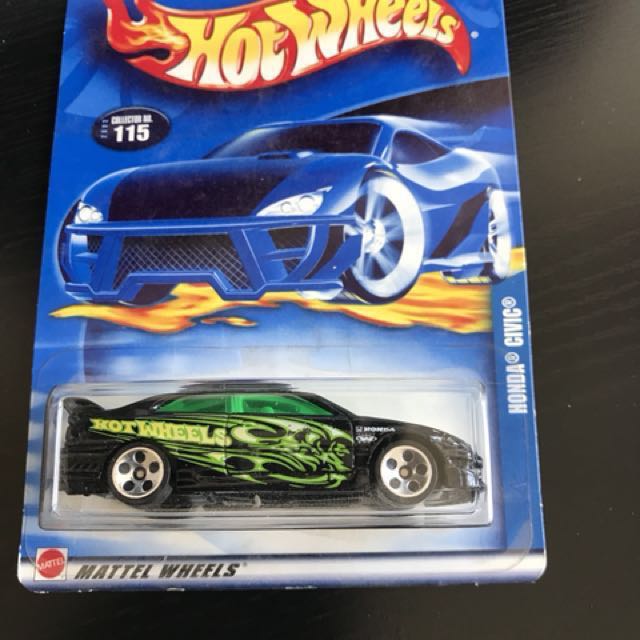 hot wheels honda civic ek9