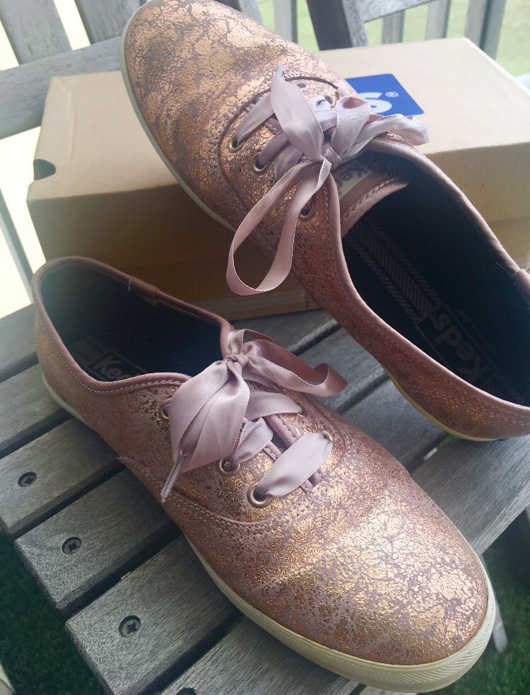 Keds champion sneaker rose gold cheap