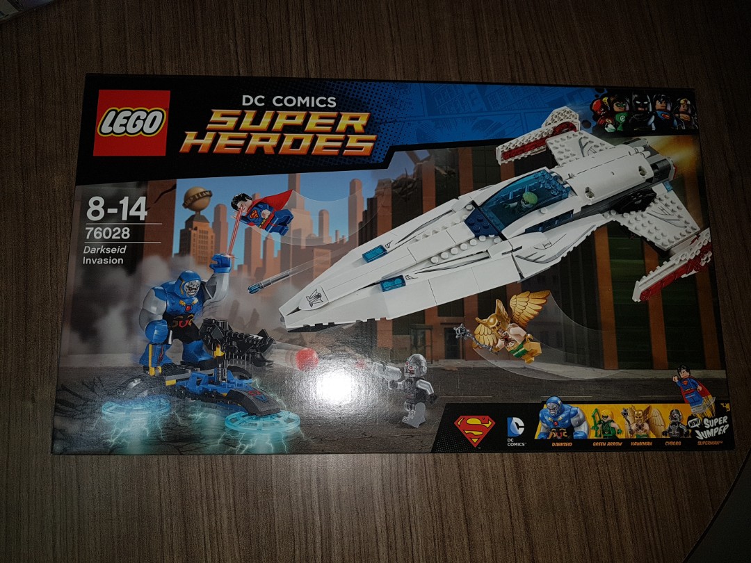 lego superheroes darkseid invasion