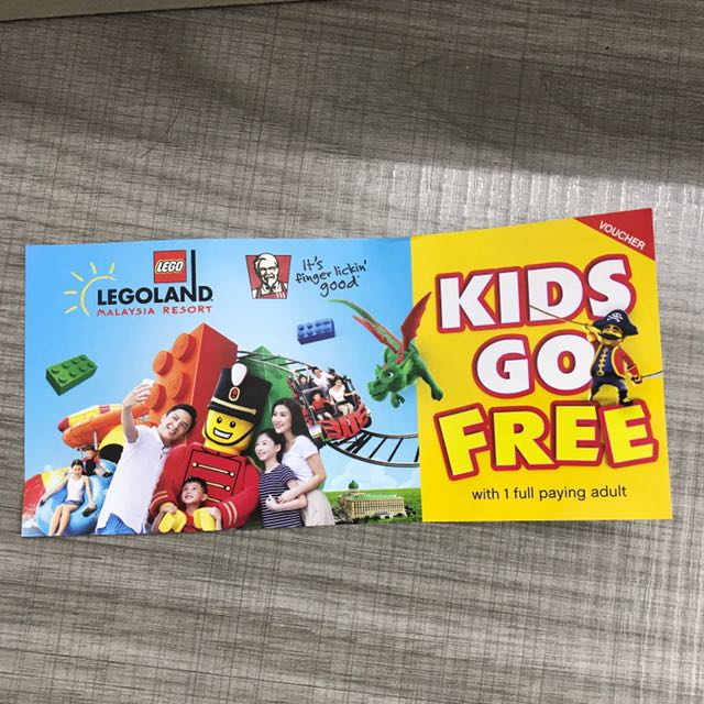 Legoland kids go free voucher sales