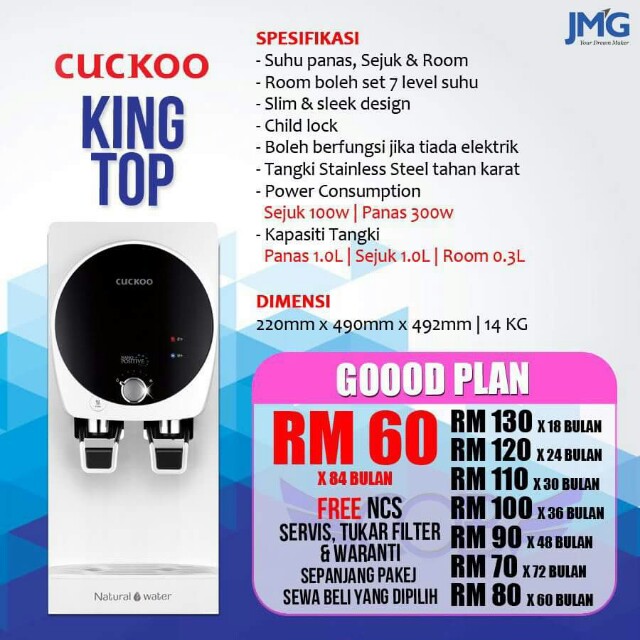 Only Rm60 Cuckoo Water Purifier King Top Kitchen Appliances On Carousell Only Rm60 Cuckoo Water Purifier King Top Kitchen Appliances On Carousell
