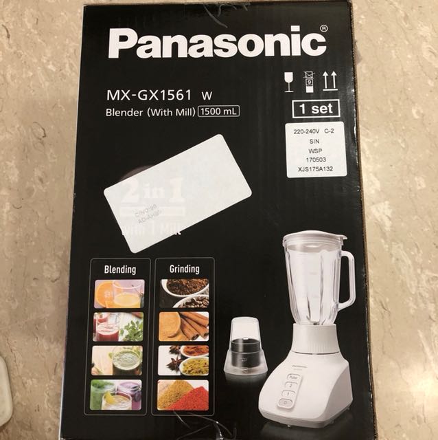Panasonic Blender 2 in 1, TV & Home Appliances, Kitchen Appliances