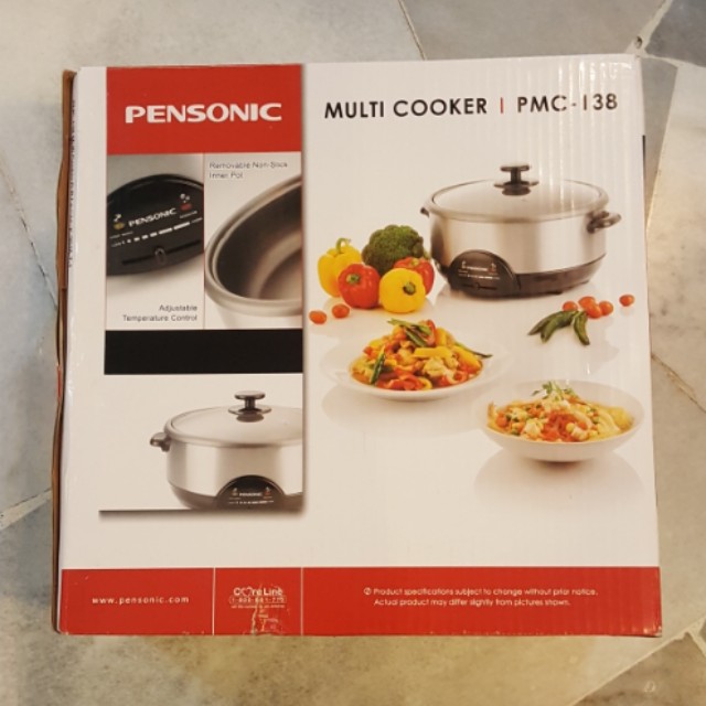 Pensonic multi cooker pmc 138 new arrivals
