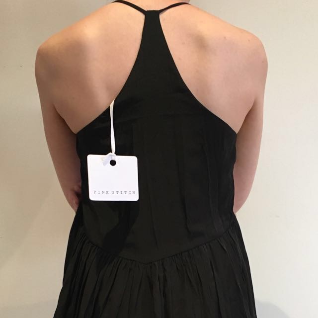 Pink Stitch Bnwt Black Swing Dress Women S Fashion Clothes On