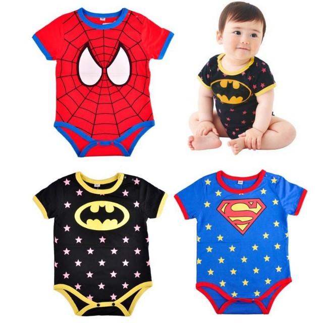 marvel romper baby