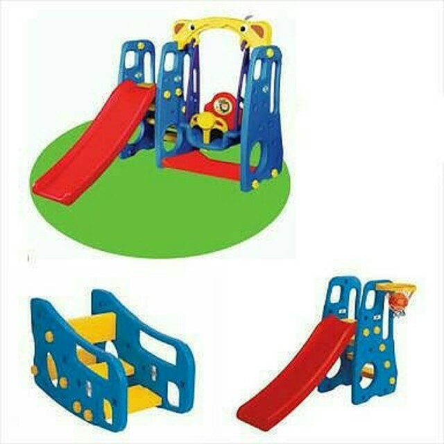 baby swing slide combo