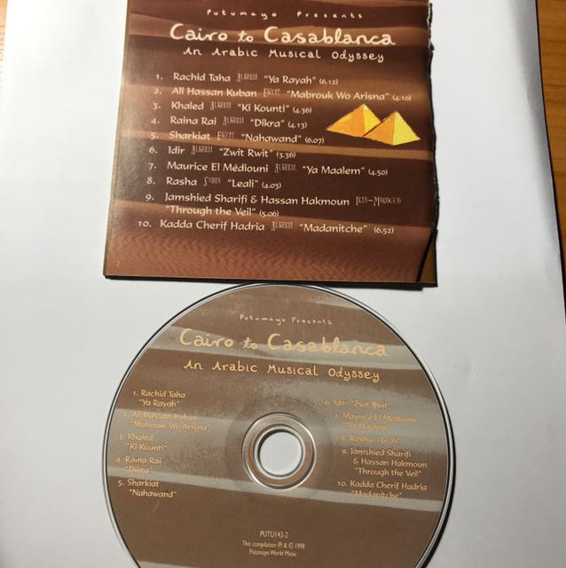 Putumayo Cairo To Casablanca An Arabic Musical Odyssey Tv Home Appliances Tv Entertainment Tv Parts Accessories On Carousell