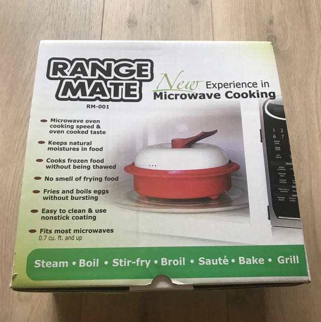 Rangemate Microwave Cooker Steamer Boil Grill Broil Brand