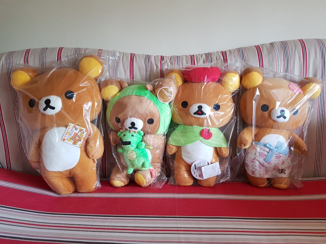 Rilakkuma plushies for sale, Hobbies & Toys, Toys & Games on Carousell