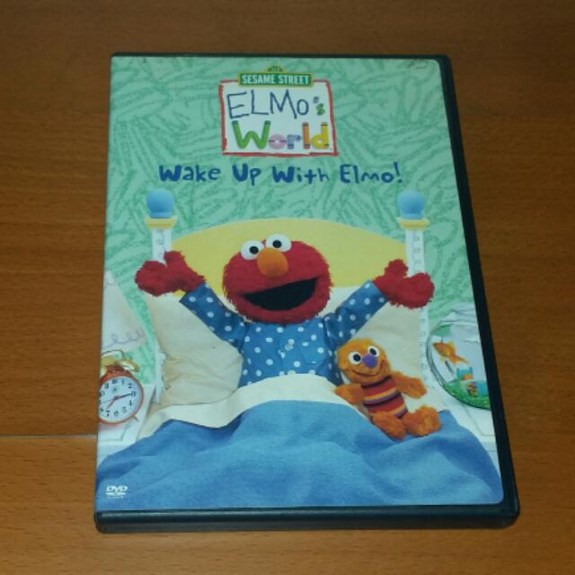 Sesame Street Elmo's World Wake Up With Elmo Dvd