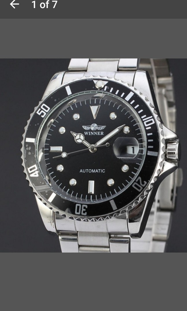 sport winner watch automatic