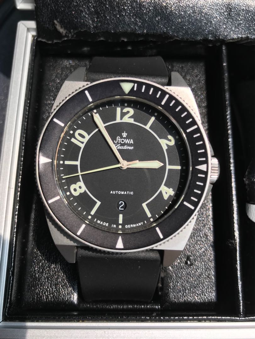 Stowa Seatime Black Watch Germany Luxury Watches on Carousell