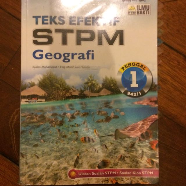 Stpm Geografi Penggal 1 Textbooks On Carousell