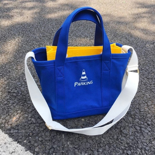 the parking ginza bonjour tote bag, Women's Fashion, Bags