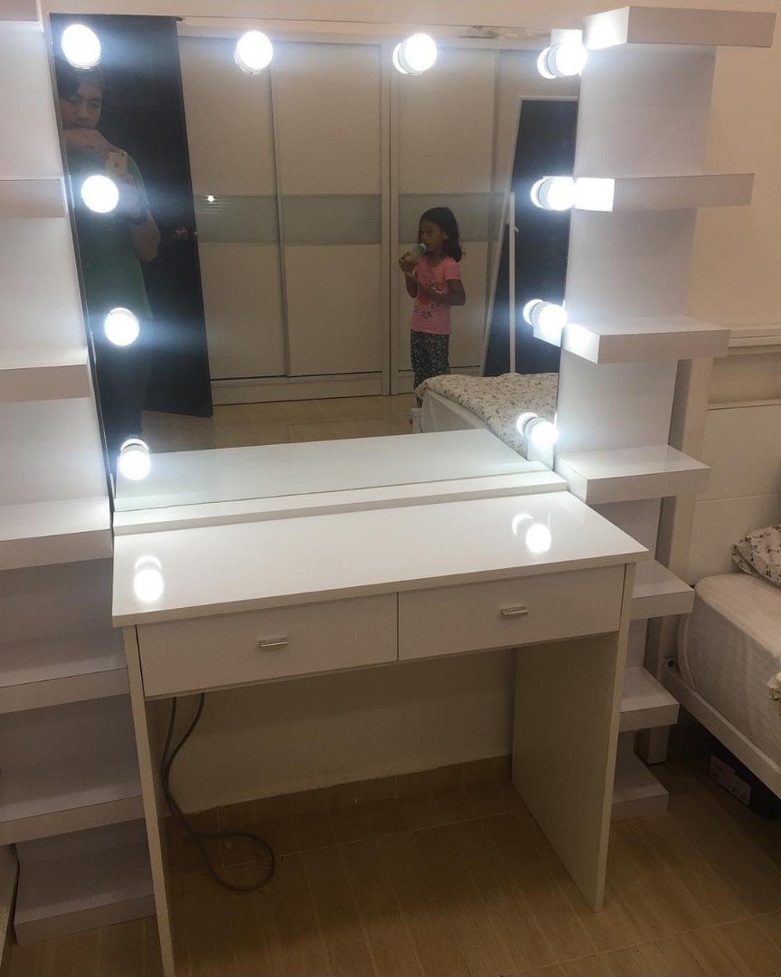 Vanity Dresser Table Wirh Mirror Home