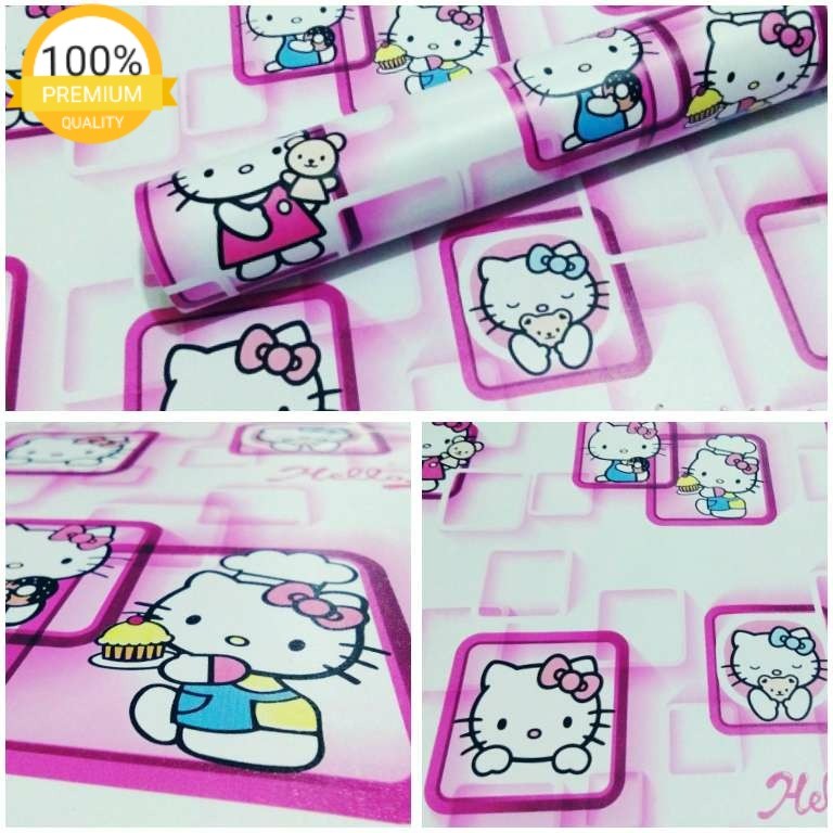 Grosir Murah Wallpaper Sticker Dinding Indah Kartun Anak
