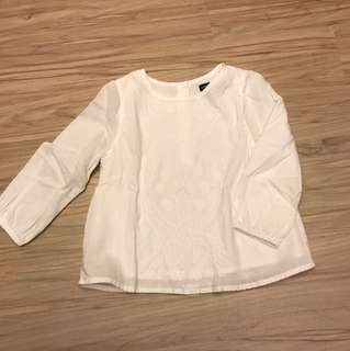 Gap 刺繡上衣18m-24m
