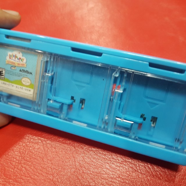 3ds games + hori cart case (Category: Nintendo) located in Manila. Submitted by kiddgamer (Listing ID 159259674, Image 2). Description: Selling my game collection plus case. All are working includung games. Package includes Mario kart Art Academy Lala loopy Cooking Mama 0926 705 4349.