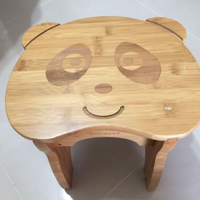 儿童熊猫小椅凳
