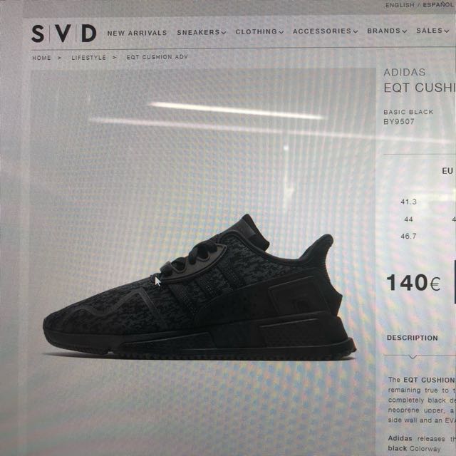 Adidas Equipment EQT Cushion ADV91 17 BY9507 Men s Fashion