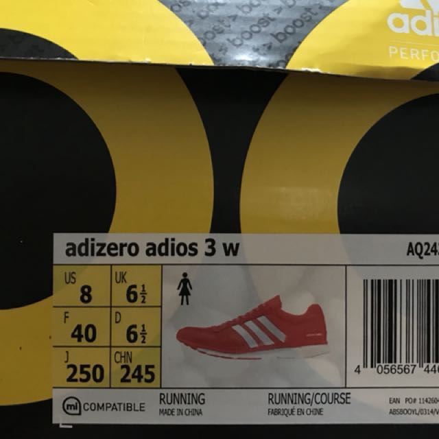 adidas adizero adios 3 w