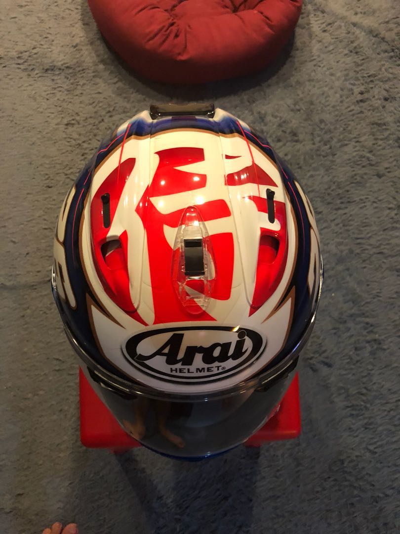 Arai Dani Pedrosa Samurai Full Face Helmet Motorcycles