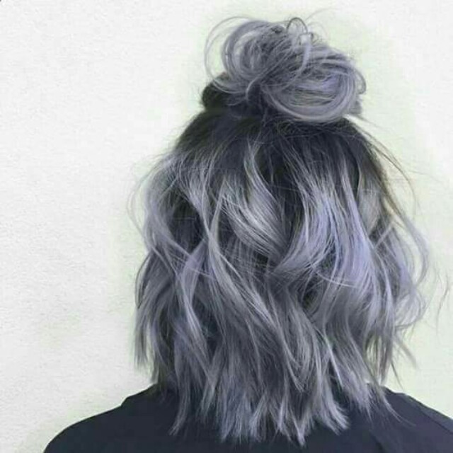 Top 132+ ash grey and purple hair best - tnbvietnam.edu.vn