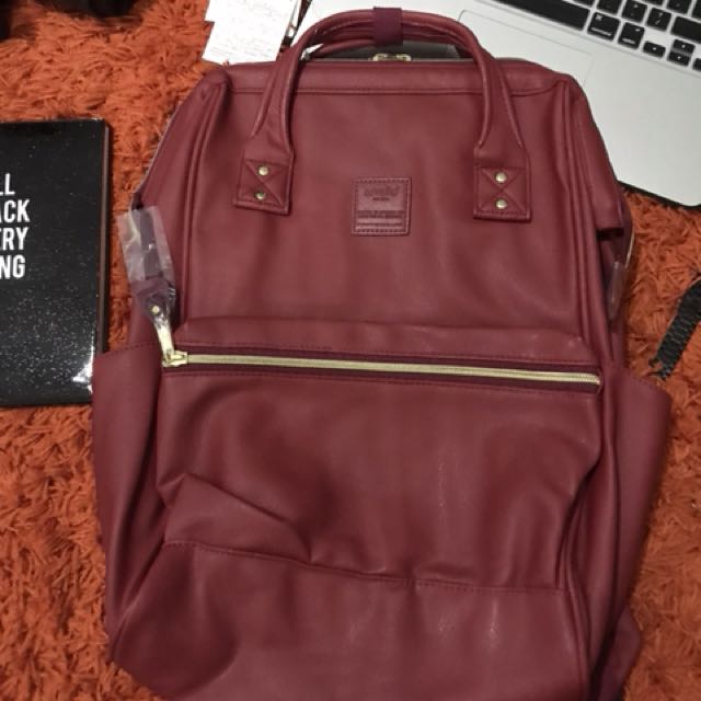 anello bag maroon